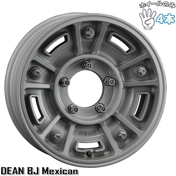 ジムニー 16インチ アルミホイール 5穴139.7 | クリムソン ディーン BJメキシカン ショットクリア 5.5J 4本セット 正規品