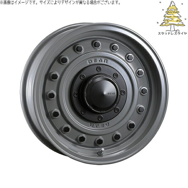 輸入スタッドレスタイヤ(銘柄指定不可) 205/65R16 + ディーン コロラド スティールグレー 16インチ 7.0J +37 5H114.3P ホイール4本セット。1枚目。