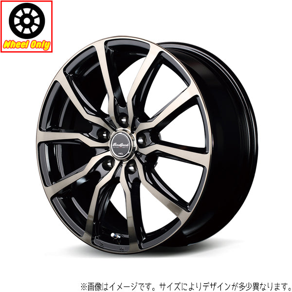 シエンタ カローラ 17インチ アルミホイール 5穴100 | MIDホイール DC52 7J +50 1本