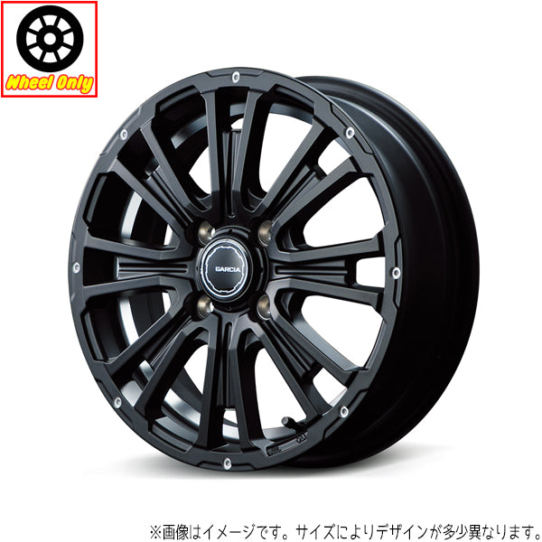 NBOX ムーブ 14インチ アルミホイール 4穴100 | MIDホイール ガルシア リボルバーKC 4.5J +45 4本セット