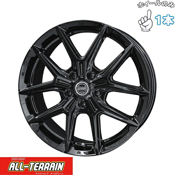 スマック IG-TEC グロスブラック 1本。代表画像。穴数・サイズは商品仕様をご確認ください。