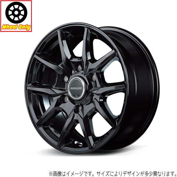 ハイエース 16インチ アルミホイール 6穴139.7 | MIDホイール KG25 6.5J +38 4本セット