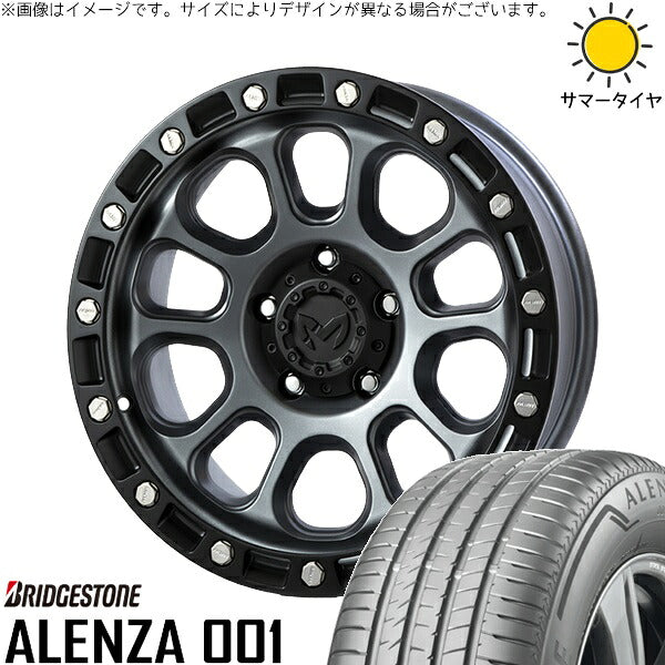 ブリヂストン アレンザ 001 265/70R17 + MKW M204 ドライグレー 17インチ 8J +20 6H139.7P サマー・ホイール4本セット。1枚目。