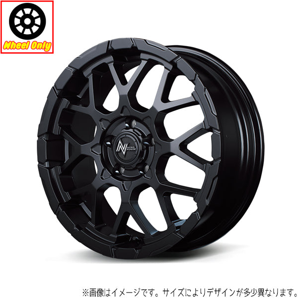 ノア カローラクロス 18インチ アルミホイール 5穴114.3 | MID ナイトロパワー M28 バレット 7J +35 1本