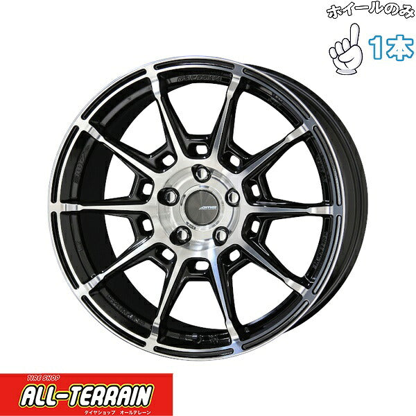 ガレルナ レフィーノ ブラックポリッシュ 1本。代表画像。穴数・サイズは商品仕様をご確認ください。
