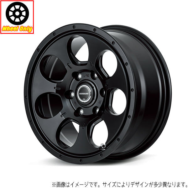 ハイエース 16インチ アルミホイール 6穴139.7 | MIDホイール マッドエージェント 6.5J +38 4本セット