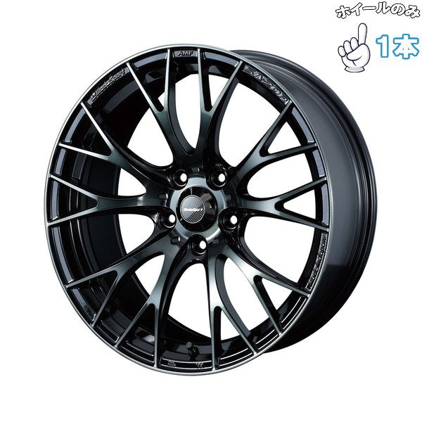 16インチ アルミホイール 4穴100 | ウェッズ ウェッズスポーツ SA20R ウォースブラッククリアー 5J 1本
