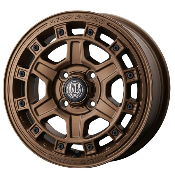 マットバーン XR-710C ブラストブロンズ(BBR) 4本。代表画像。穴数・サイズは商品仕様をご確認ください。