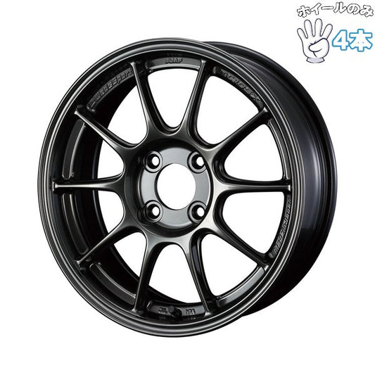 17インチ アルミホイール 4穴100 | ウェッズ ウェッズスポーツ TC-105X EJチタン 7.5J 4本