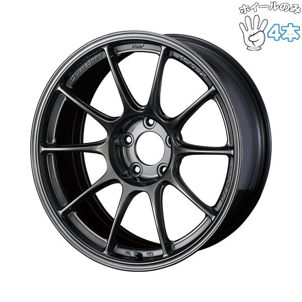 18インチ アルミホイール 5穴100 | ウェッズ ウェッズスポーツ TC-105X EJチタン 9.5J 4本