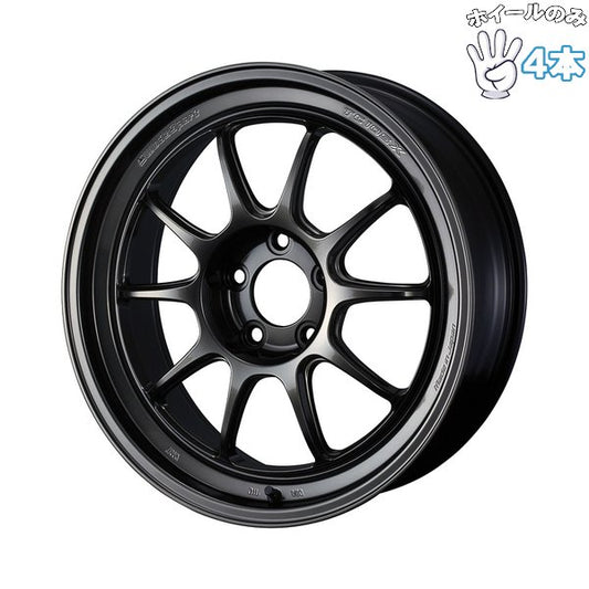18インチ アルミホイール 5穴114.3 | ウェッズ ウェッズスポーツ TC-105X DSR EJチタン 10.5J 4本