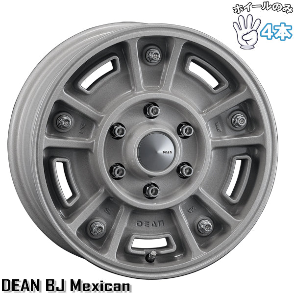 ハイエース 16インチ アルミホイール 6穴139.7 | クリムソン ディーン BJメキシカン ショットクリア 6.5J 4本セット 正規品