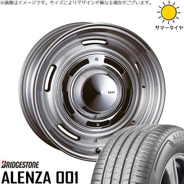 ブリヂストン アレンザ001 (ALENZA001) 225/60R17 ＋ ディーン クロスカントリー バーニッシュグレー 17インチ 7J +38 5H114.3P サマー・ホイール4本セット。1枚目。