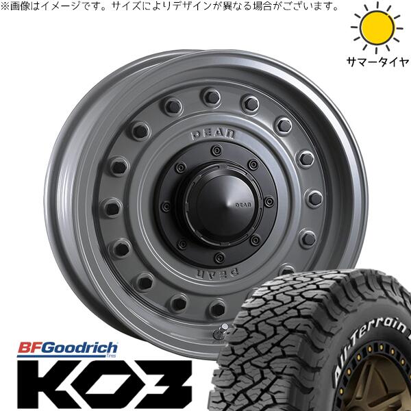 BFグッドリッチ オールテレーン T/A Ko3 (All-Terrain T/A Ko3) 215/70R16 ＋ ディーン コロラド スティールグレー 16インチ 5.5J +20 5H139.7P オールシーズン・ホイール4本セット。1枚目。