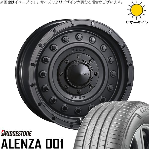 ブリヂストン アレンザ001 (ALENZA001) 265/70R17 ＋ ディーン コロラド マットチャコールブラック 17インチ 8J +20 6H139.7P サマー・ホイール4本セット。1枚目。
