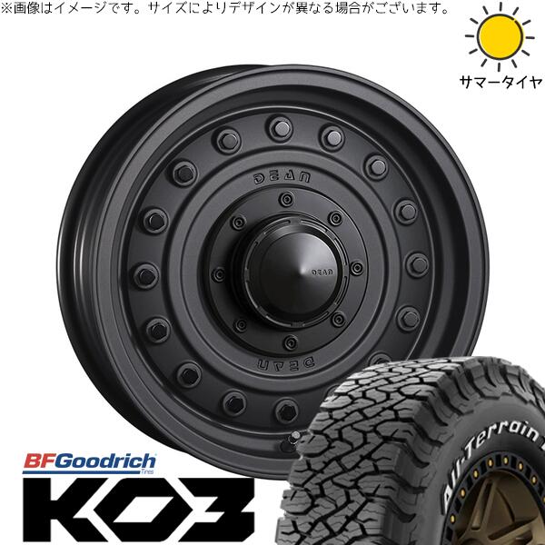 BFグッドリッチ オールテレーン T/A Ko3 (All-Terrain T/A Ko3) 215/65R16 ＋ ディーン コロラド マットチャコールブラック 16インチ 7J +37 5H114.3P オールシーズン・ホイール4本セット。1枚目。