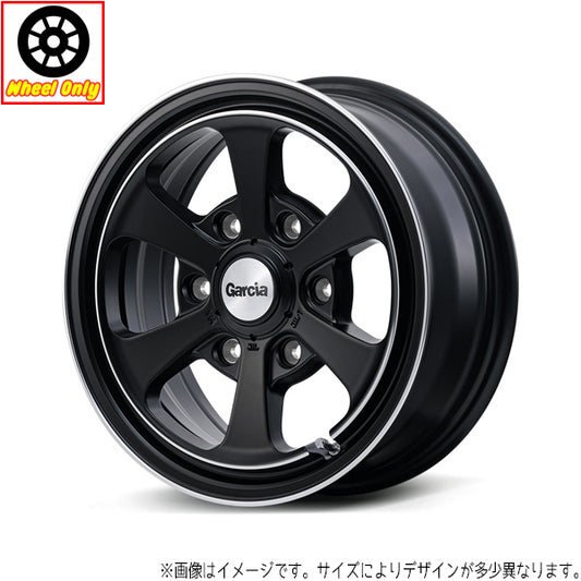 ハイエース 16インチ アルミホイール 6穴139.7 | MIDホイール ガルシア ダラス6 6.5J +38 4本セット