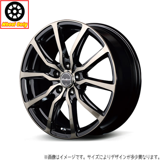 シエンタ カローラ 17インチ アルミホイール 5穴100 | MIDホイール DC52 7J +50 1本