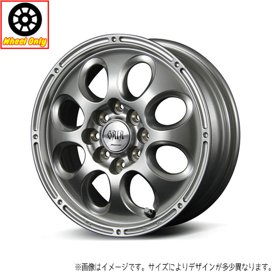 ハスラー 軽自動車 14インチ アルミホイール 4穴100 | MIDホイール ガイアブリッグ 5J +42 1本