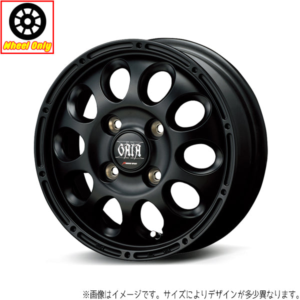 エブリィバン NVAN 12インチ アルミホイール 4穴100 | MIDホイール ガイアクロス 3.50BB +45 4本セット