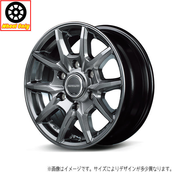 ハイエース 15インチ アルミホイール 6穴139.7 | MIDホイール KG25 6J +33 1本