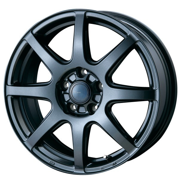 AZ sports LX-8 ダークグレーメタリック 4本。代表画像。穴数・サイズは商品仕様をご確認ください。