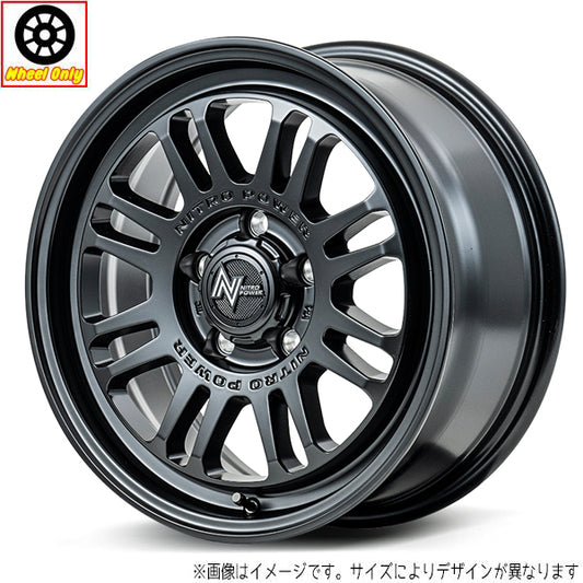 16インチ アルミホイール 5穴114.3 | MID ナイトロパワー M16 アサルト 7J +40 4本セット