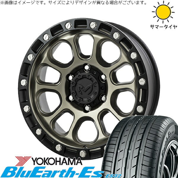 ヨコハマタイヤ ブルーアース ES32 235/50R18 ＋ MKW M205 コヨーテブロンズ 18インチ 8J +40 5H114.3P サマー・ホイール4本セット。1枚目。