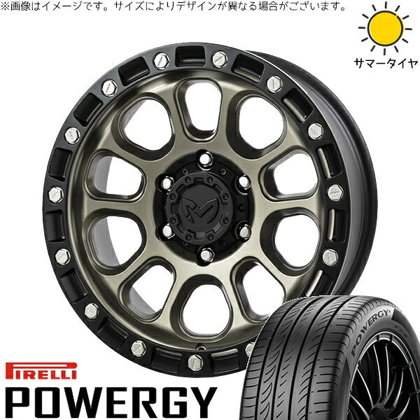 ピレリ パワジー 235/50R18 ＋ MKW M205 コヨーテブロンズ 18インチ 8J +40 5H114.3P サマー・ホイール4本セット。1枚目。