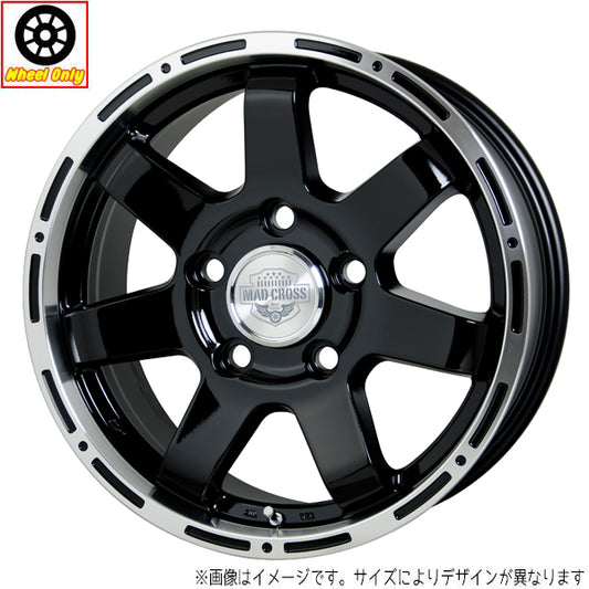18インチ アルミホイール 5穴150 | ホットスタッフ マッドクロス MC76 8J +48 4本セット