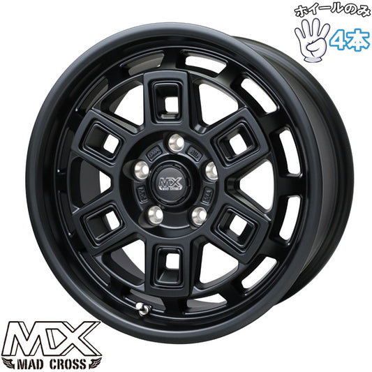 ジムニーシエラ JB74 16インチ アルミホイール 5穴139.7 | ホットスタッフ マッドクロス アイヴァー 6J ±0 4本セット