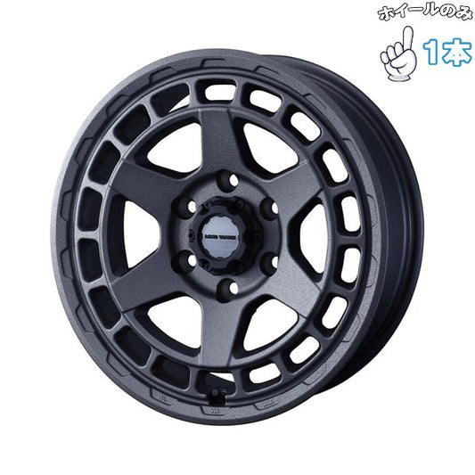 17インチ アルミホイール 5穴114.3 | ウェッズ マッドヴァンスX タイプS フリントグレー 7J 1本