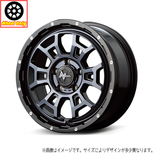 ハイエース 16インチ アルミホイール 6穴139.7 | MID ナイトロパワー H6 スラッグ 6.5J +38 4本セット