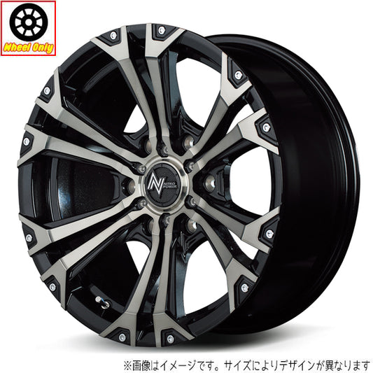 18インチ アルミホイール 6穴139.7 | MID ナイトロパワー ジャベリン 8J +20 1本