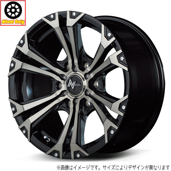 ハイエース 16インチ アルミホイール 6穴139.7 | MID ナイトロパワー ジャベリン 6.5J +38 1本