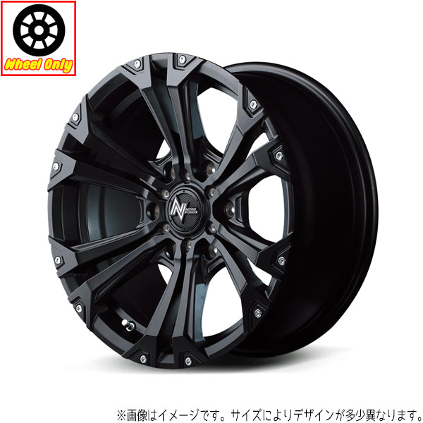 ハイラックス プラド 18インチ アルミホイール 6穴139.7 | MID ナイトロパワー ジャベリン 8J +20 1本