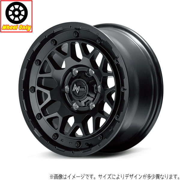 NBOX ムーブ 14インチ アルミホイール 4穴100 | MID ナイトロパワー M29 スティンガー 4.5J +45 4本セット