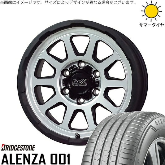 ブリヂストン アレンザ 001 265/60R18 ＋ マッドクロス レンジャー マットシルバー 18インチ 8J +20 6H139.7P サマー・ホイール4本セット。1枚目。