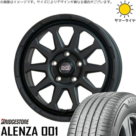 ブリヂストン アレンザ001 (ALENZA001) 235/65R17 ＋ マッドクロス レンジャー マットブラック 17インチ 7J +38 5H114.3P サマー・ホイール4本セット。1枚目。
