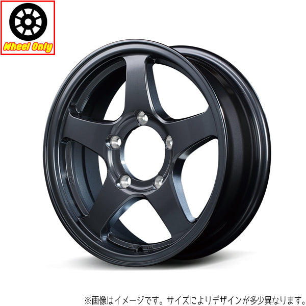 ジムニー JB64 JB23 16インチ アルミホイール 5穴139.7 | MIDホイール RT-5N 5.5J +22 4本セット