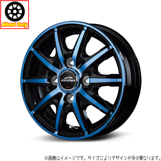 NBOX ムーブ 14インチ アルミホイール 4穴100 | MIDホイール RX10-K 4.5J +45 1本