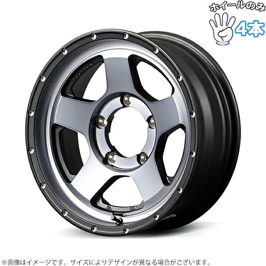 ナイトロパワー S5 ベクター セミグロススモーク/マシンドフェイス 4本。代表画像。穴数・サイズは商品仕様をご確認ください。