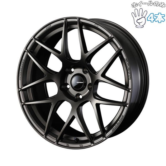 17インチ アルミホイール 5穴100 | ウェッズ ウェッズスポーツ SA27R EJブロンズ 7.5J 4本