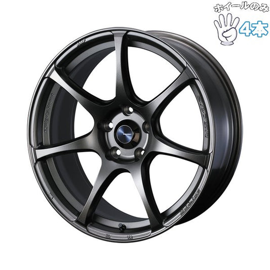 18インチ アルミホイール 5穴100 | ウェッズ ウェッズスポーツ SA75R EJブロンズ 8.5J 4本