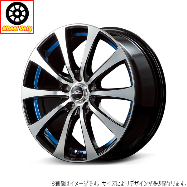 アクア カローラ 15インチ アルミホイール 4穴100 | MIDホイール RX01 5.5J +43 1本