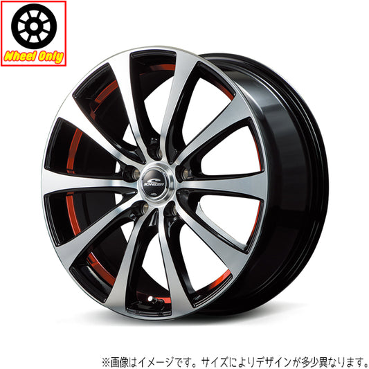 キューブ ソリオ 16インチ アルミホイール 4穴100 | MIDホイール RX01 6J +50 1本