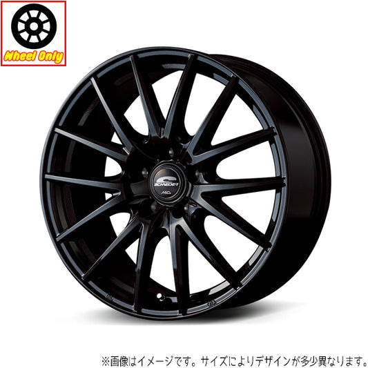 NBOX ムーブ 14インチ アルミホイール 4穴100 | MIDホイール SQ27 4.5J +45 1本