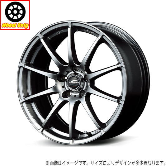 18インチ アルミホイール 5穴114.3 | MIDホイール スタッグ 7J +48 1本