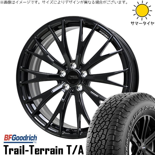BFグッドリッチ トレイルテレーン T/A 275/55R20 ＋ シュティッヒ レグザス フォージド FS-02 グロスブラック 20インチ 8J +52 6H139.7P サマー・ホイール4本セット。1枚目。