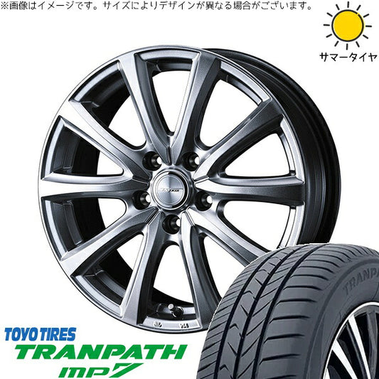 トーヨータイヤ トランパス MP7 225/60R18 ＋ ジョーカー スマッシュ メタリックシルバー 18インチ 8J +45 5H114.3P サマー・ホイール4本セット。1枚目。